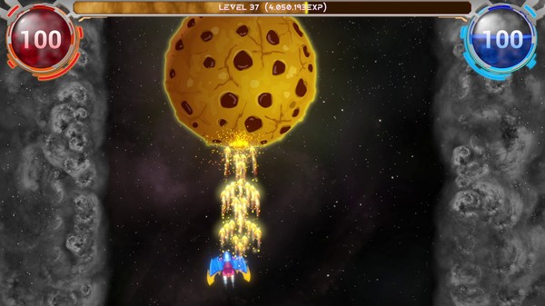 Screenshot z Cookie Invaders