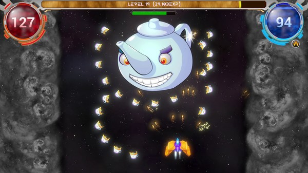 Screenshot z Cookie Invaders