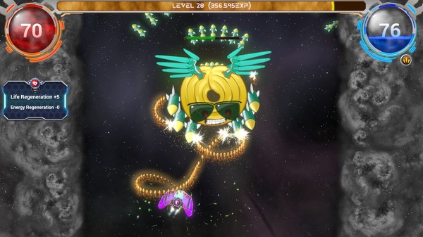 Screenshot z Cookie Invaders