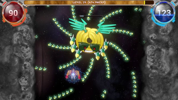 Screenshot z Cookie Invaders
