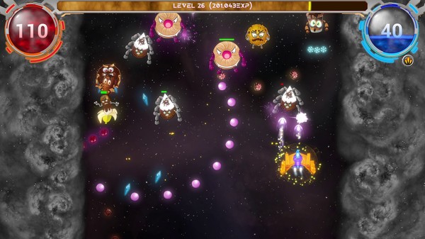 Screenshot z Cookie Invaders
