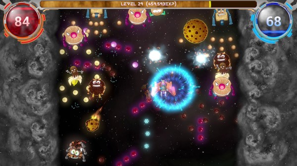 Screenshot z Cookie Invaders