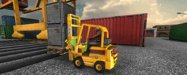 Forklift: Simulator video 1