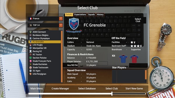 RUTM 2017 - Season 2018/19 Update