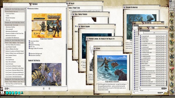 Fantasy Grounds - Pathfinder RPG - Skull & Shackles AP 2: Raiders of the Fever Sea (PFRPG)