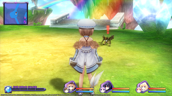 Hyperdimension Neptunia Re;Birth1 Mini Island.