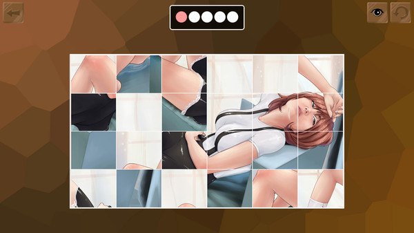 Screenshot z Easy hentai puzzle