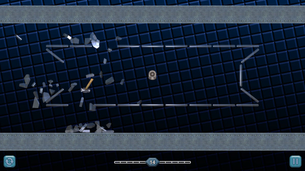 Screenshot z GlassSmash