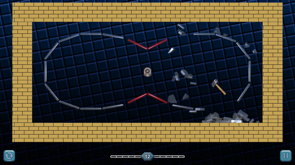 Screenshot z GlassSmash