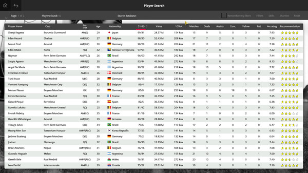 Screenshot z Global Soccer: A Management Game 2019