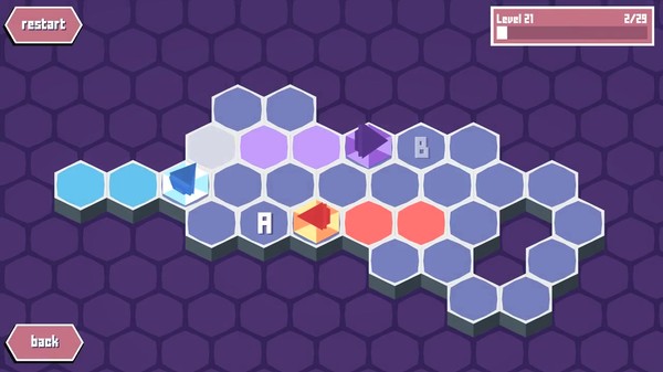 Screenshot z Hexa Path