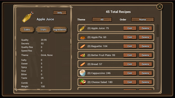 Screenshot z Idle Cooking Emperor