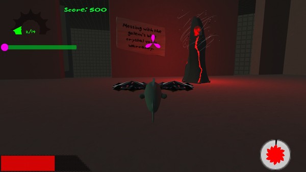 Screenshot z Fishy Dungeon Delving