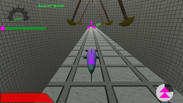 Screenshot z Fishy Dungeon Delving