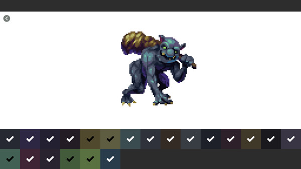 Screenshot z Pixel Art Monster - Color by Number