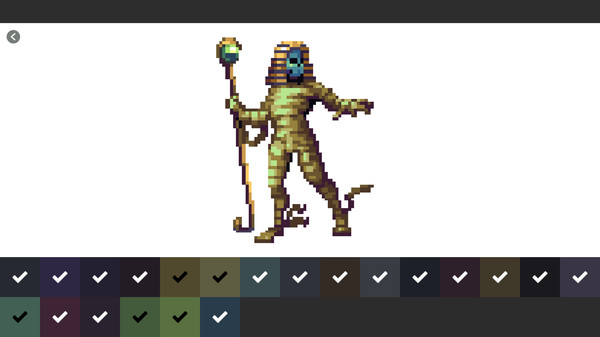 Screenshot z Pixel Art Monster - Color by Number
