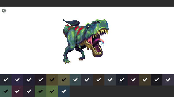 Screenshot z Pixel Art Monster - Color by Number