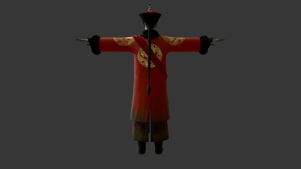 怨灵小僵-“灵婚—顾江·绛袍砗磲帽”服饰(外传剧情皮肤)
