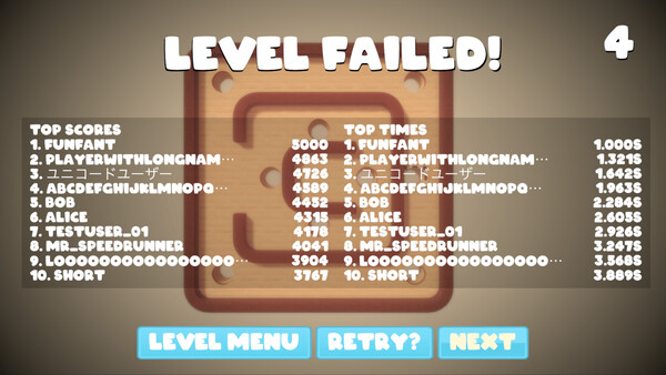 Screenshot 3 of Marble Tilt - more gameplay footage