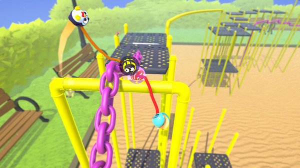 Screenshot z Fling to the Finish