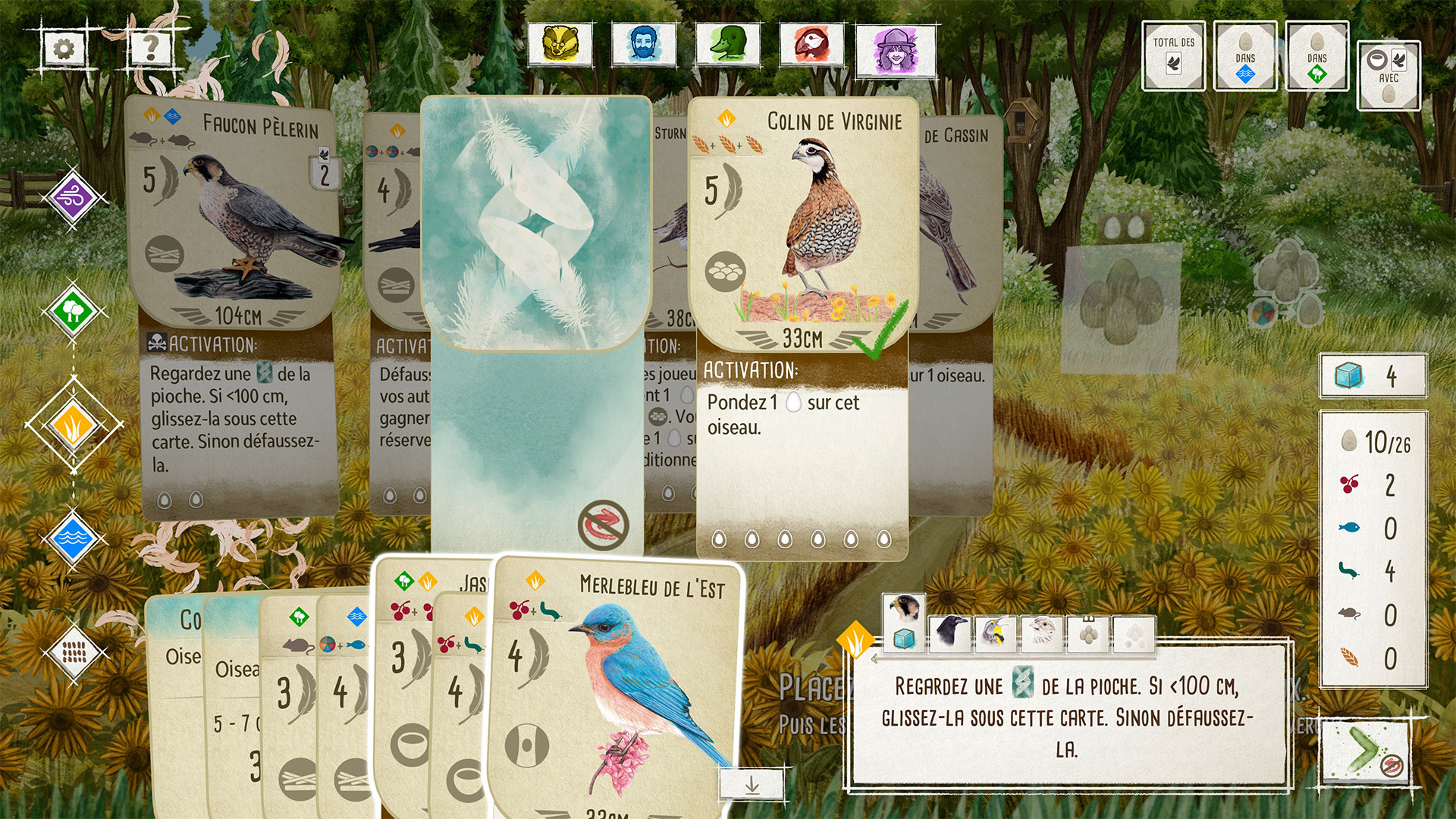 Screenshot Wingspan