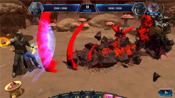 Screenshot z Moonlight Warrior