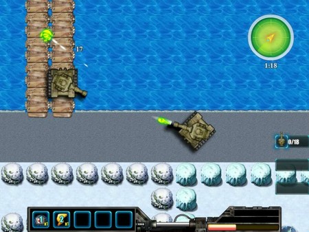 Screenshot z Tank Battle