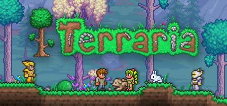 Steam header art for Terraria