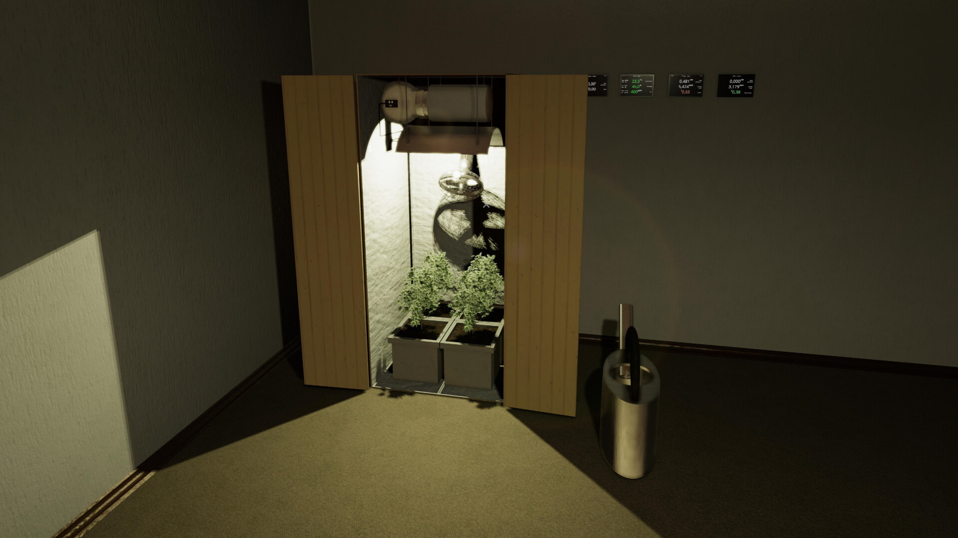 Medicinal Herbs - Cannabis Grow Simulator screenshot 1
