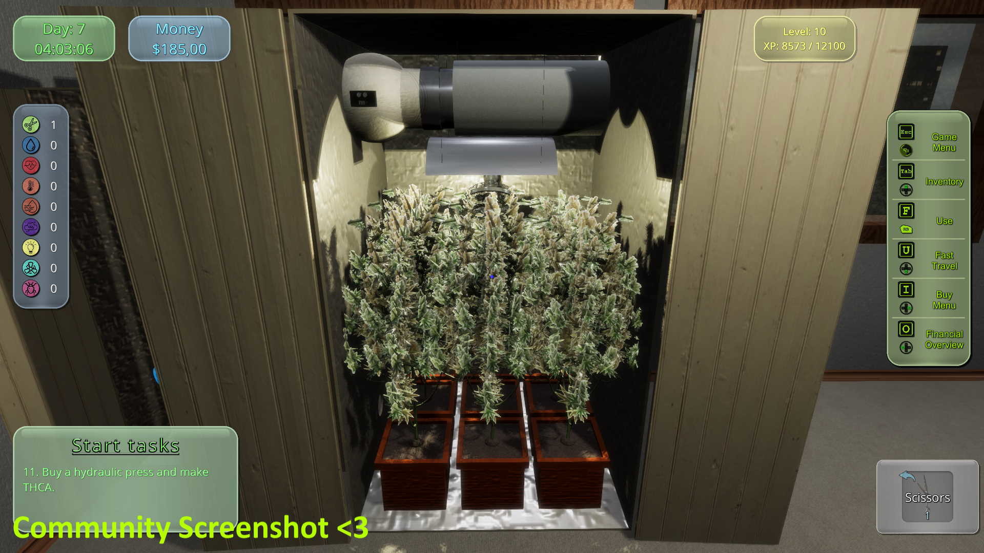 Medicinal Herbs - Cannabis Grow Simulator screenshot 14