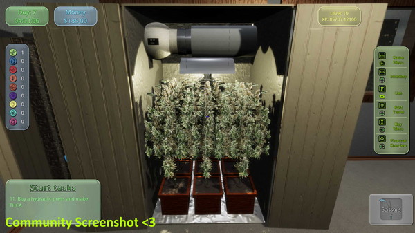 Medicinal Herbs - Cannabis Grow Simulator screenshot 14