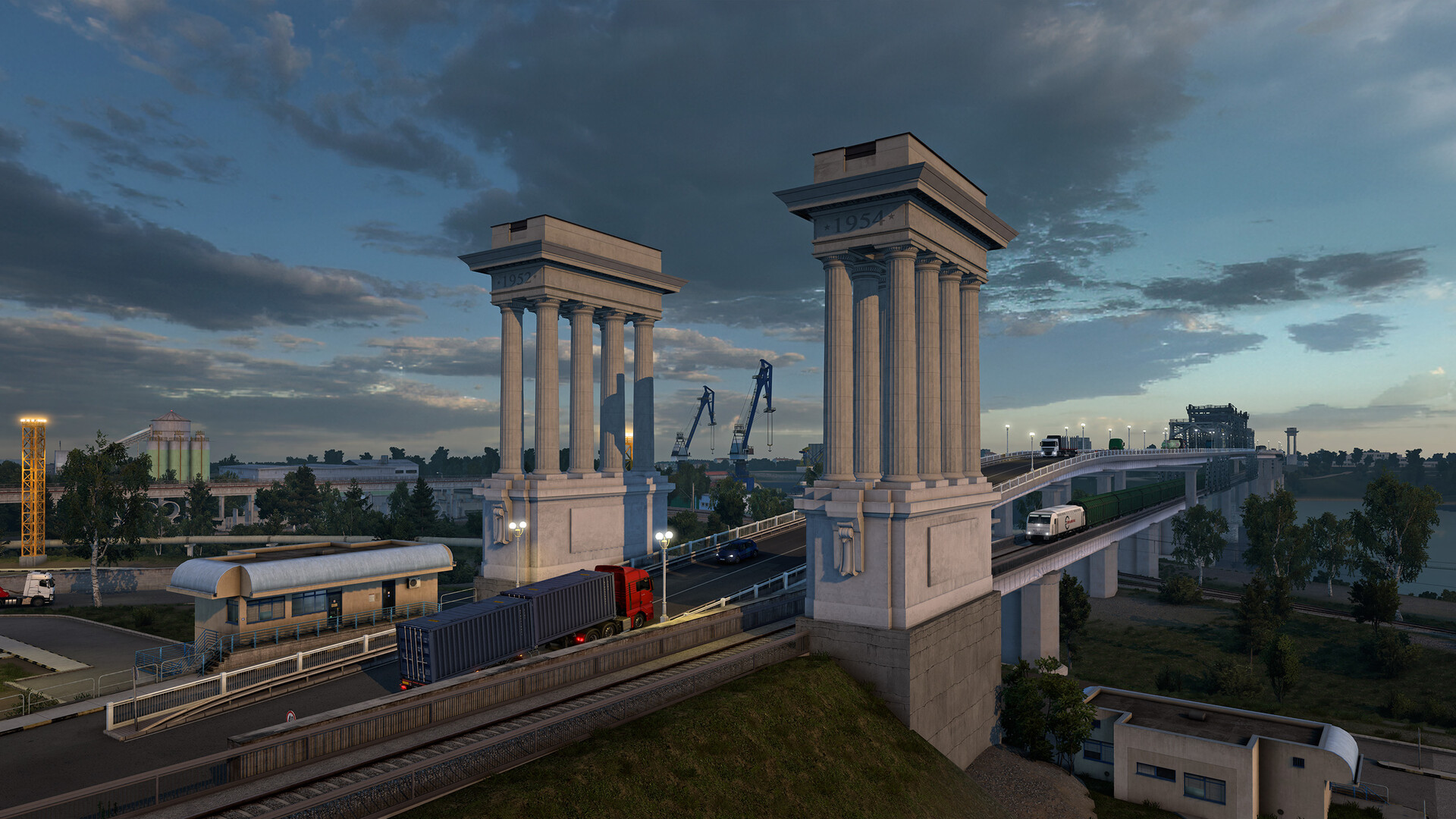 Euro Truck Simulator 2 - Road to the Black Sea gameplay screenshot 1