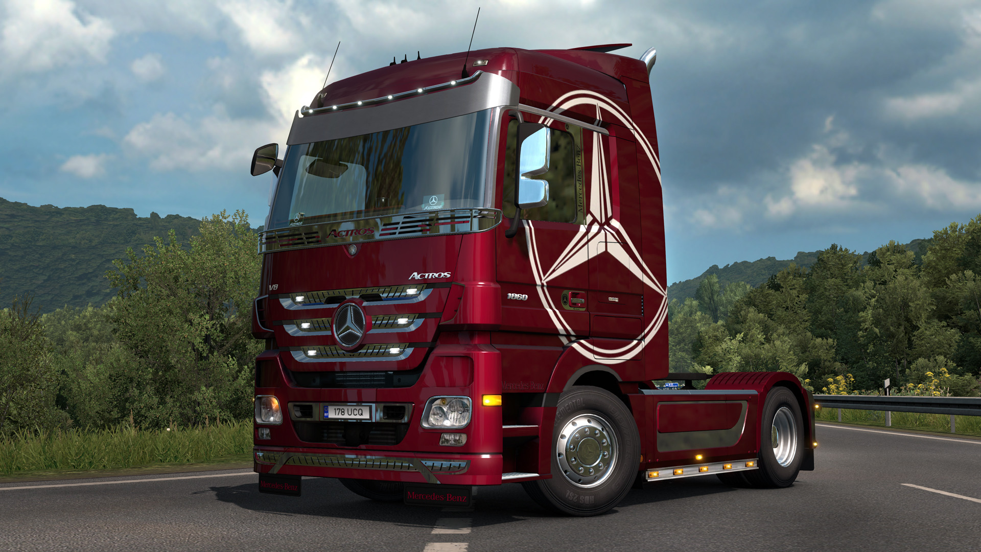 Euro Truck Simulator 2 - Actros Tuning Pack