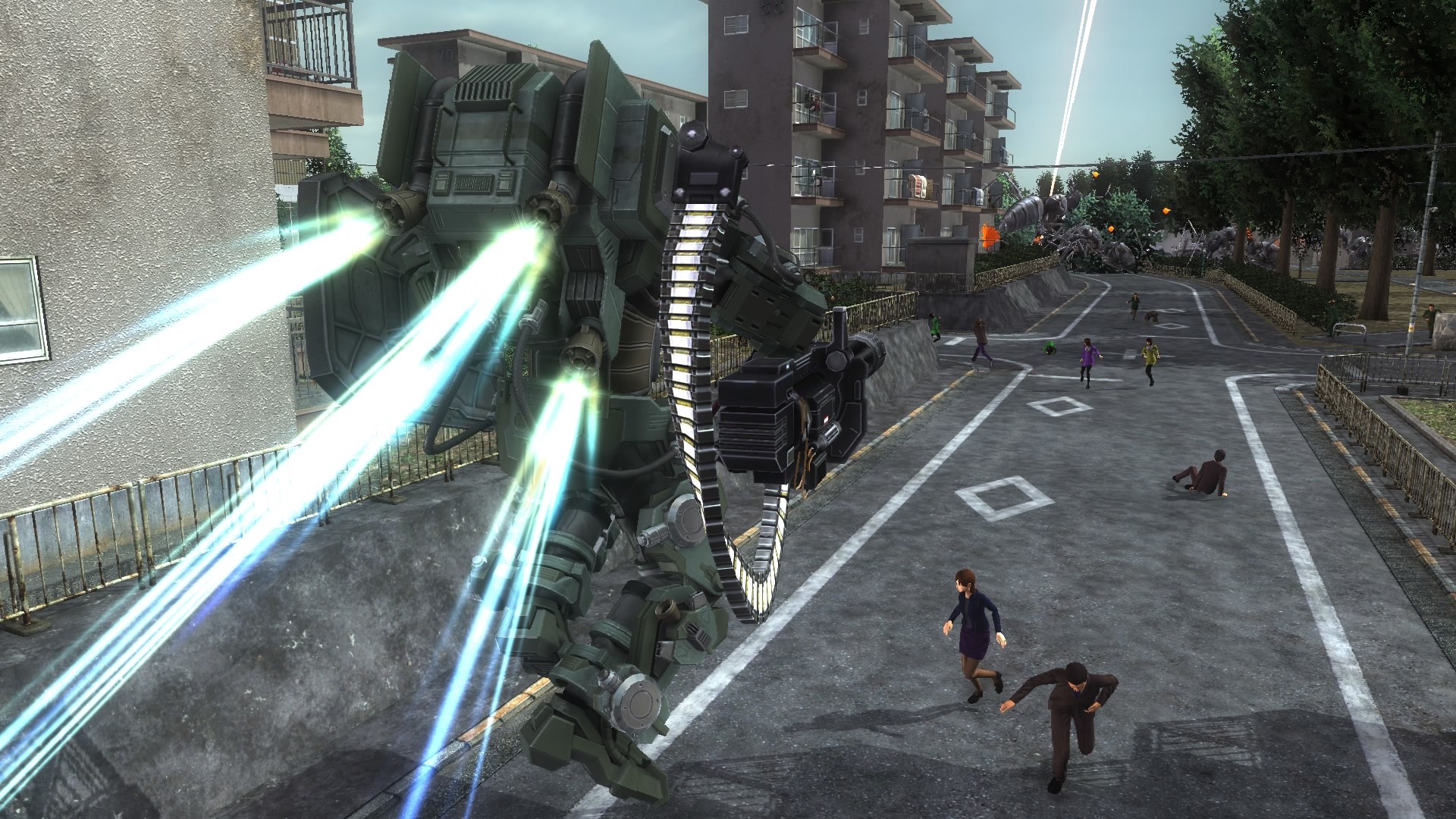 EARTH DEFENSE FORCE 5 - Fencer Support Device: Wild Skeleton Featured Screenshot #1