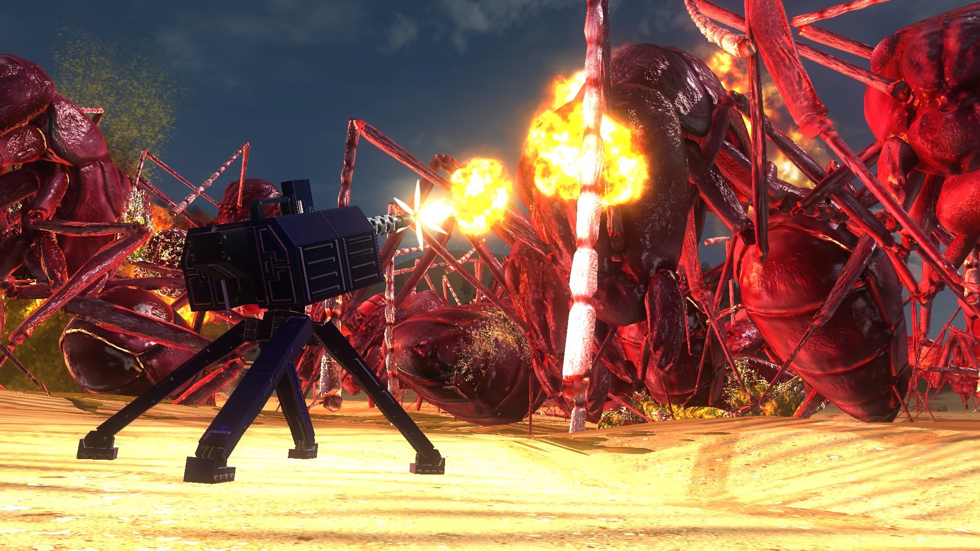 EARTH DEFENSE FORCE 5 - Air Raider Weapon: FZ-GUN Featured Screenshot #1