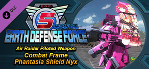 EARTH DEFENSE FORCE 5 - Air Raider Piloted Weapon: Combat Frame Phantasia Shield Nyx