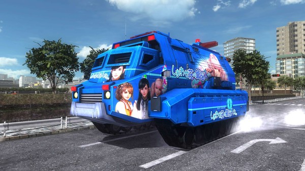 KHAiHOM.com - EARTH DEFENSE FORCE 5 - Air Raider Vehicle Caliban Armored Ambulance Joyful Marking