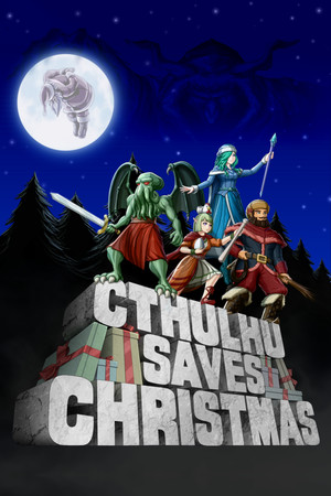 Cover art of Cthulhu Saves Christmas
