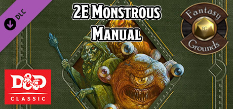 Fantasy Grounds - D&D Classics: Monstrous Manual (2E) Header Image