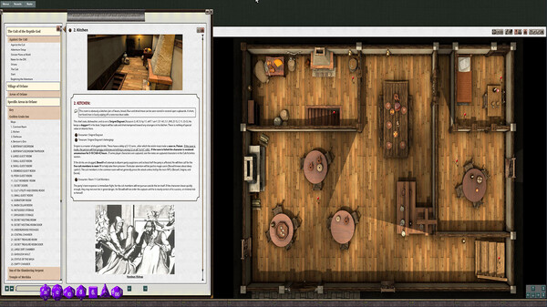 Fantasy Grounds - D&D Classics: N1 Against the Cult of the Reptile God (2E) screenshot 8