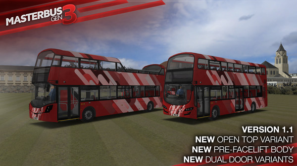 OMSI 2 Add-On Masterbus Gen 3 Pack
