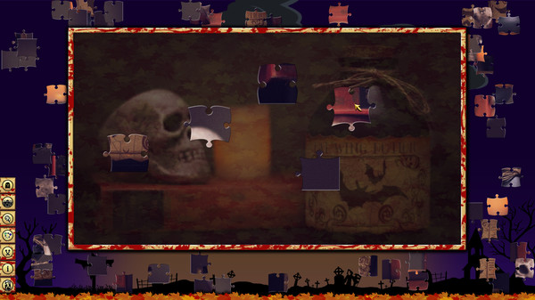 Screenshot z Pixel Puzzles 2: Halloween