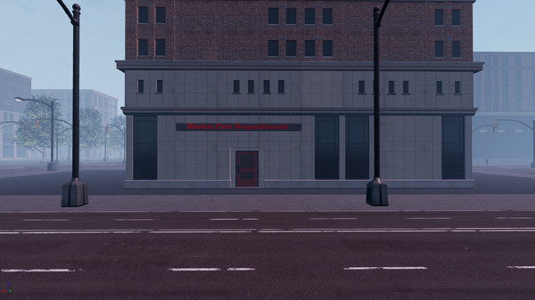 Screenshot z Virtual Reality Emergency Response Sim