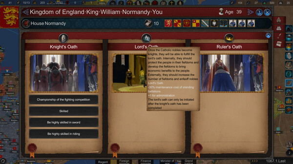 Screenshot z Monarch : Medieval Remastered