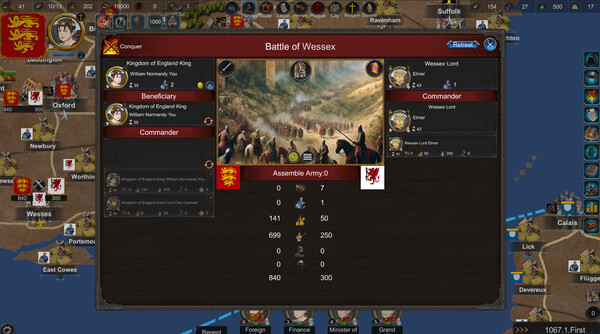 Screenshot z Monarch : Medieval Remastered