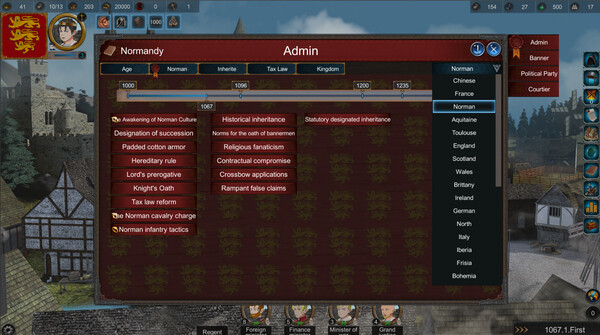 Screenshot z Monarch : Medieval Remastered