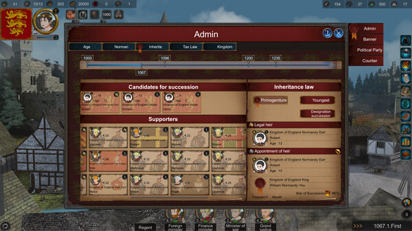 Screenshot z Monarch : Medieval Remastered