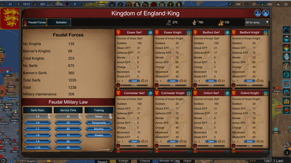 Screenshot z Monarch : Medieval Remastered