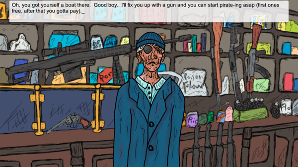 Screenshot z Pirates Are BLANKing Awesome