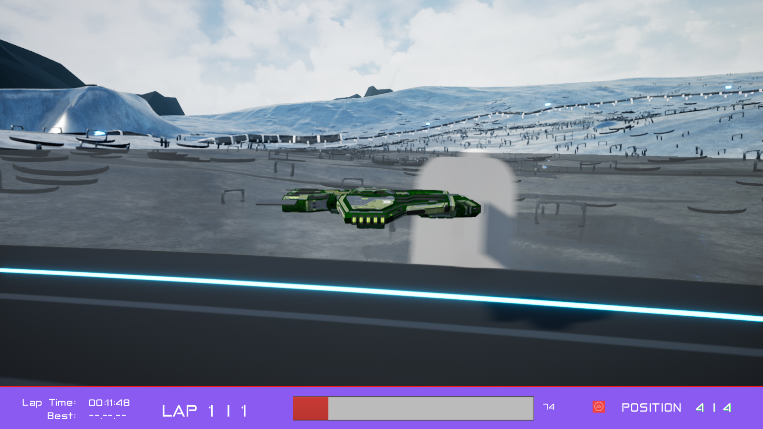 Deep Race: Space screenshot 9
